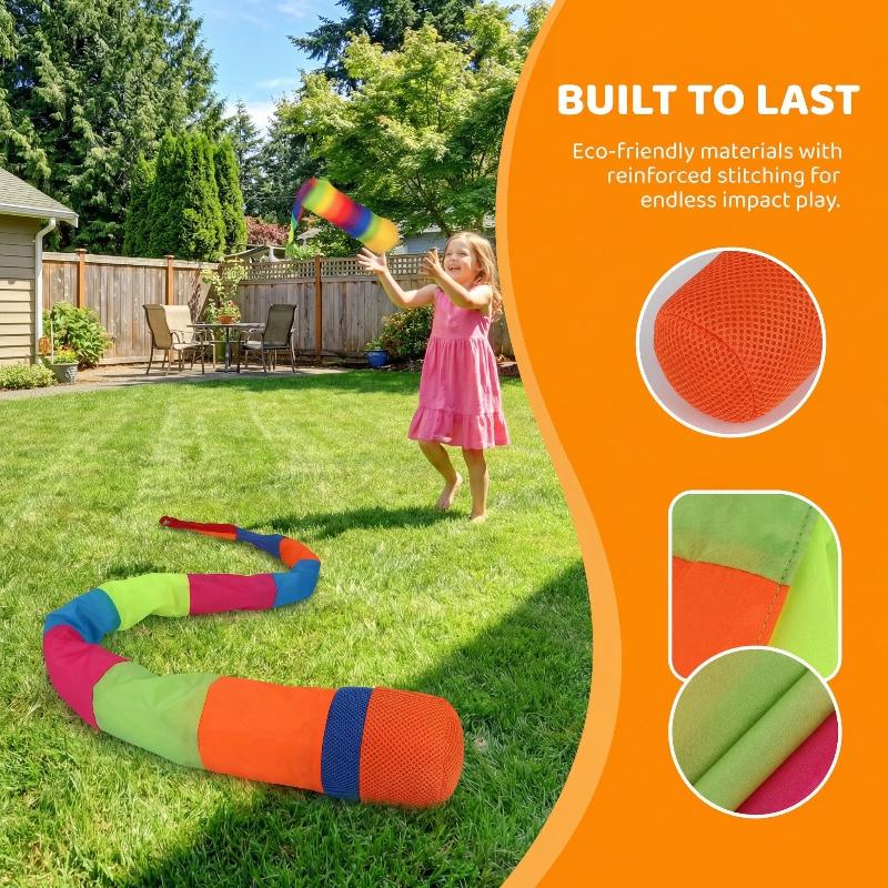 Outdoor Sport Activities For Kids - 어린이를위한 대화 형 야외 샌드백 무지개