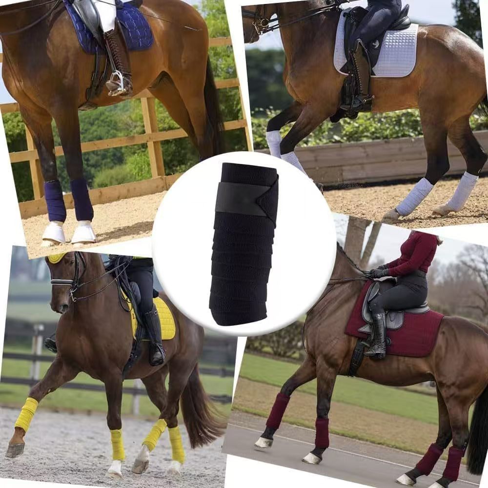 새로운 말 다리 보호대 2.5m 부드러운 플리스 폴로  - Polo Wraps Fleece 리뷰 및 가격