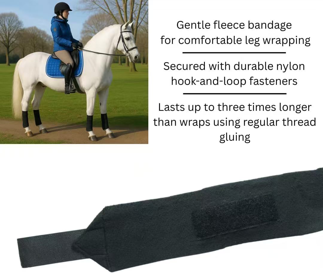 새로운 말 다리 보호대 2.5m 부드러운 플리스 폴로  - Polo Wraps Fleece 리뷰 및 가격