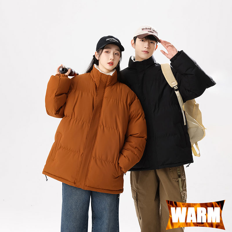 겨울 야외 재킷 방풍 스탠드 칼라 따뜻한 단색 코트 야 - Outdoor Sport Jacket 리뷰 및 가격