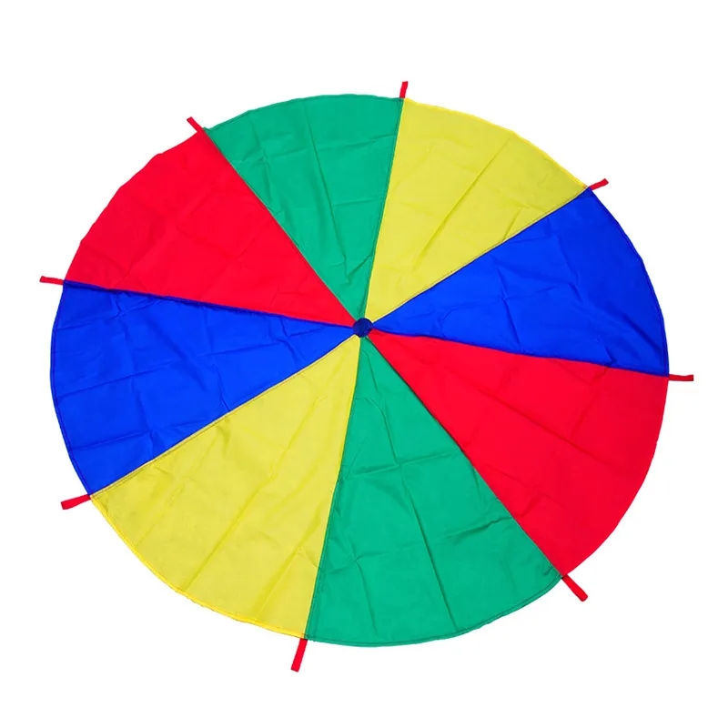 2M/4M 직경 어린이 야외 팀워크 게임 무지개 낙하산 - Outdoor Sport Activities For Kids 리뷰 및 가격