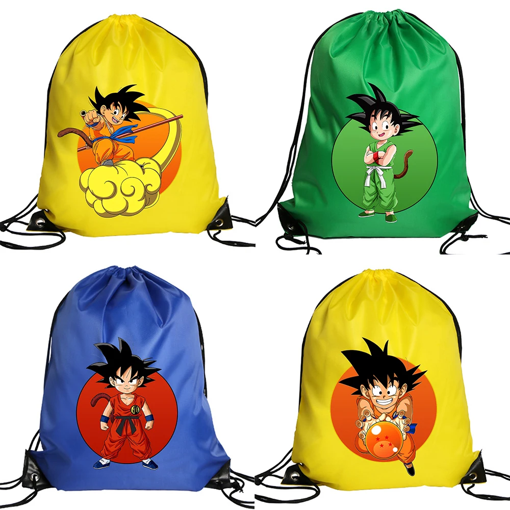 드래곤볼 폴리에스터 드로스트링 백 손오공 짐 스포츠 백 - Outdoor Sport Backpack 리뷰 및 가격