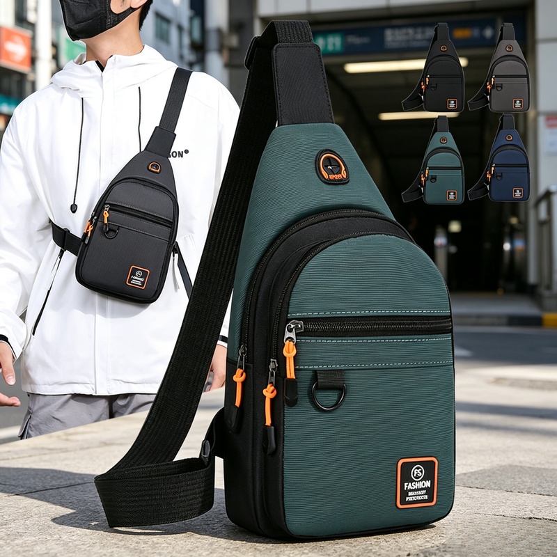 남성용 방수 스포츠 크로스바디 체스트백 레저 아웃도어  - Outdoor Sport Backpack 리뷰 및 가격